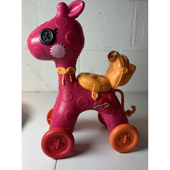 Lalaloopsy Giraffe Push Along, Rocker, Rolling Giraffe , Doll Can Ride - Picture 1 of 7